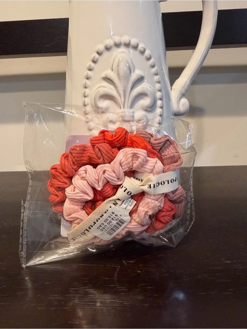 By Anthropologie Ribbed Hair Ties, Set of 5